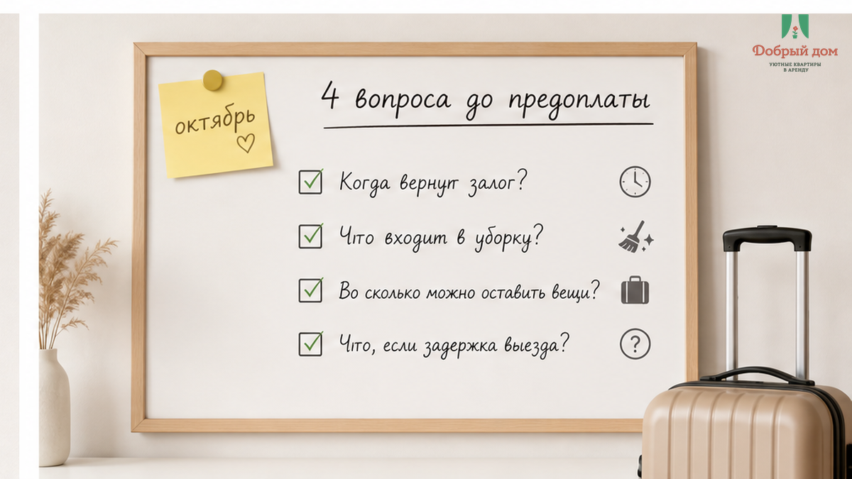 Чек-лист до перевода залога: сумма, срок возврата, способ перевода и условия удержания